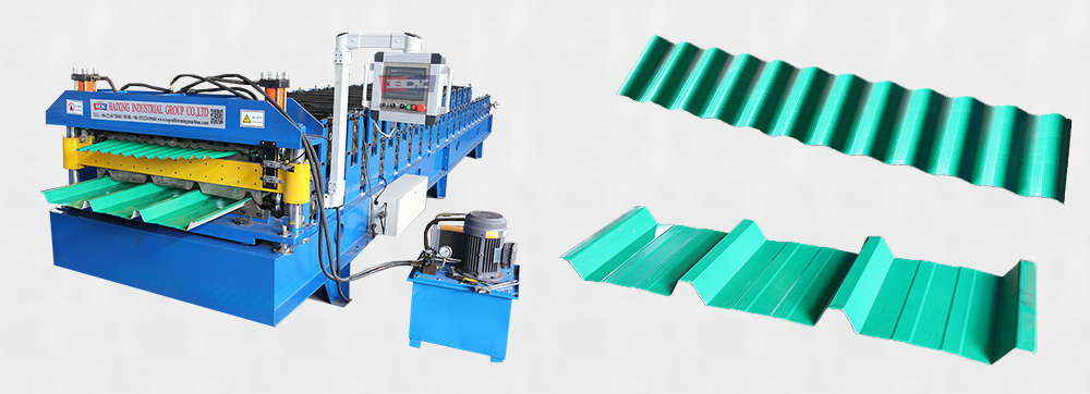 máquina para fabricar planchas acanaladas y planchas PV4