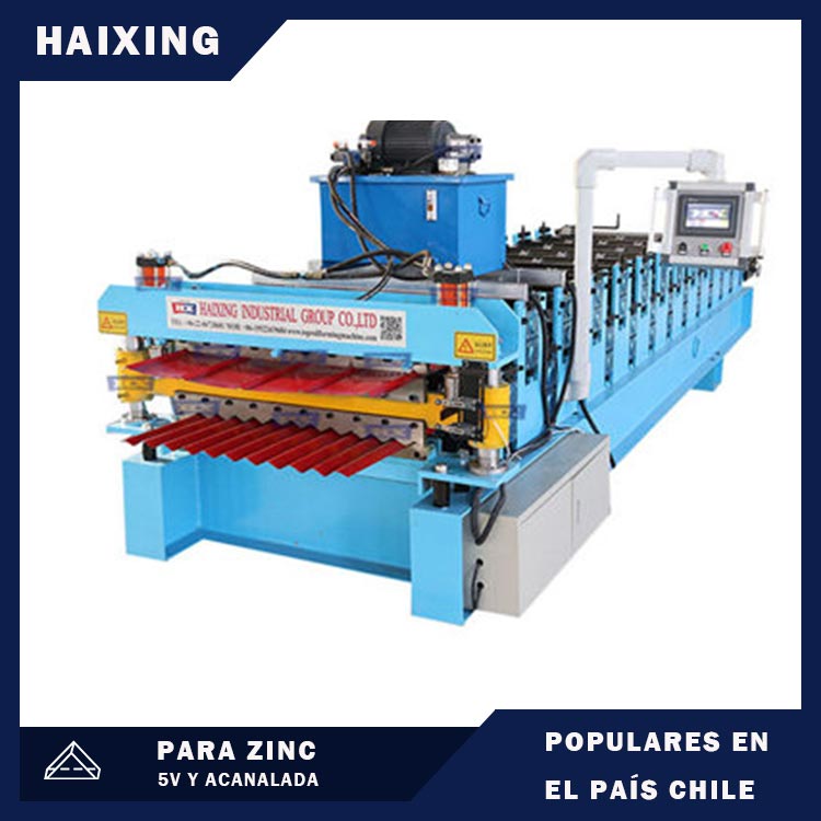 Máquina de hacer chapas de zinc; Máquina conformadora de zinc