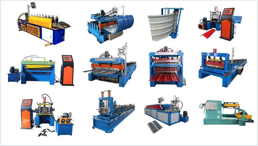 steel panel roll forming machine