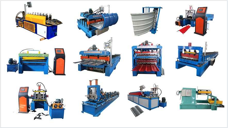 roof sheet forming machine