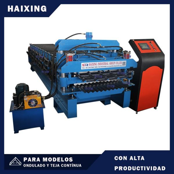 maquina para hacer chapas acanaladas