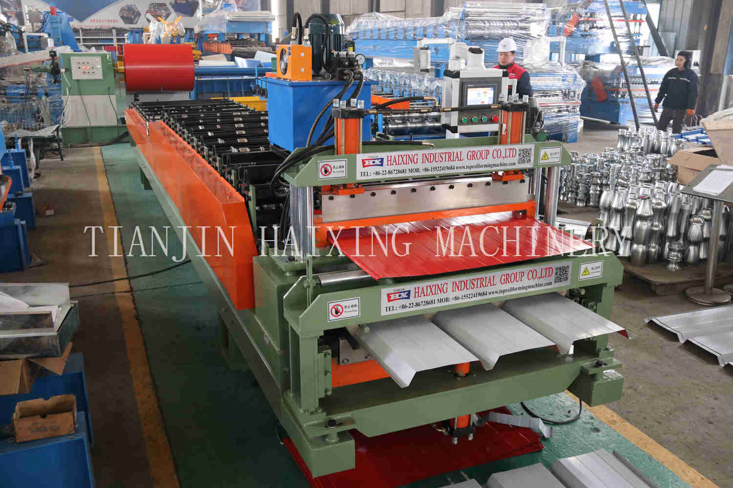 maquina para fabricar zinc acanalado